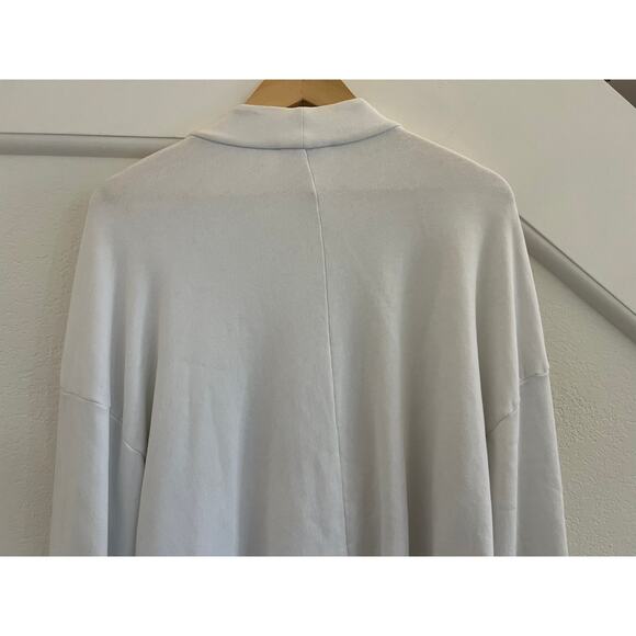 Eileen Fisher Open Cardigan Womens Large Boho Minimalist Lagenlook White Casual - Picture 10 of 15